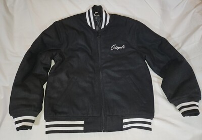 NWT Men's Staple Wool Varsity Jacket Sz Small