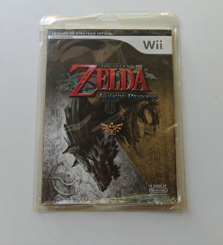 Guide Officiel The Legend Of Zelda: Twilight Princess - Nintendo - Neuf Sous Blister Rigide