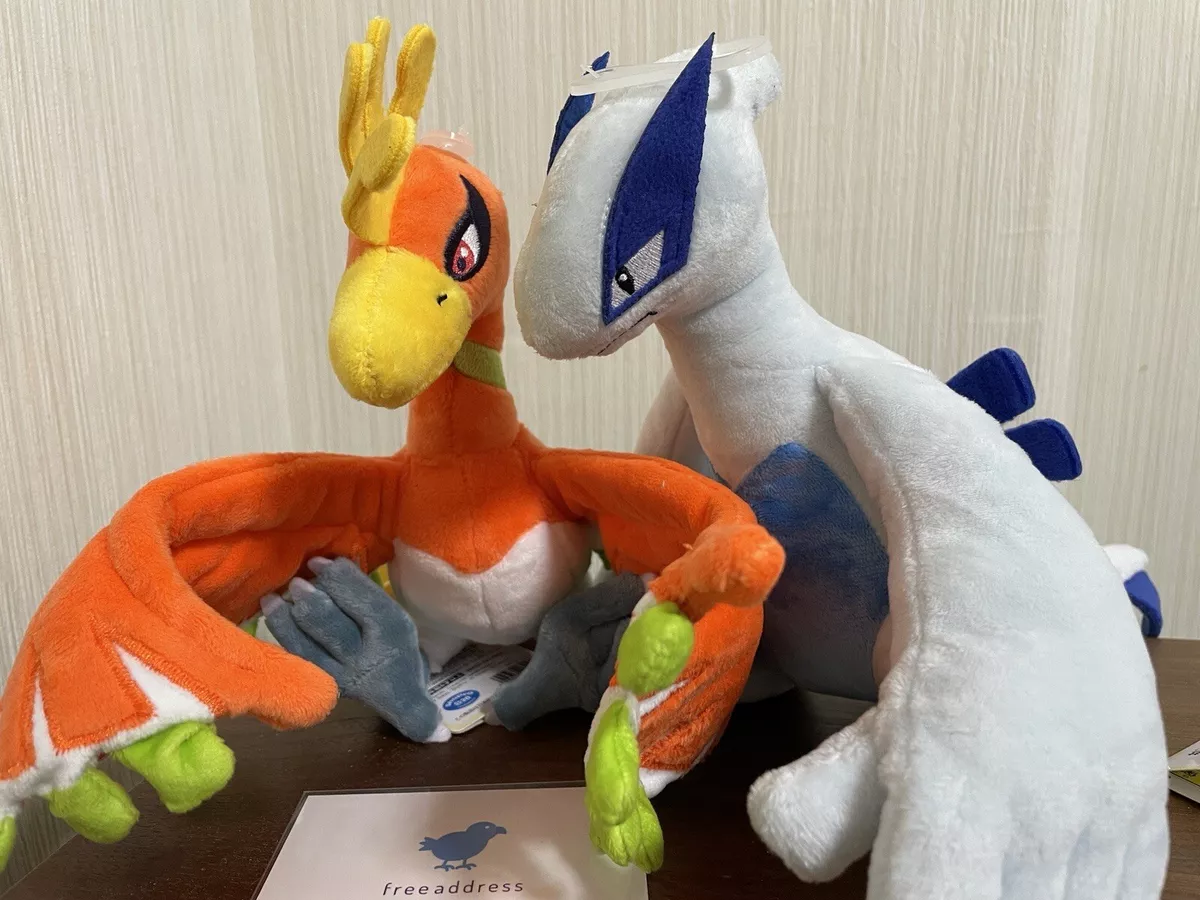 Pokemon Ho-Oh Lugia Plush Toys Peluche Doll Color Cartoon Animals