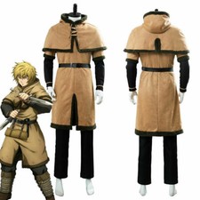 Pirate Vinland Saga Viking Thorfinn Cosplay Costume Halloween Uniform Suit