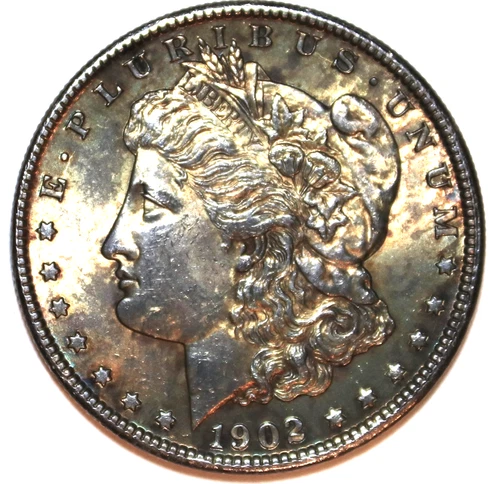 1902-O Morgan Silver Dollar - BU - #8142D