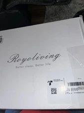 Royoliving Premium Feather Down Duvet Insert Comforter California King, 67 oz