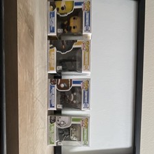 Funko Fortnite Raptor Caballero Negro Feliz Merodeador Calavera Soldado Paquete de 4