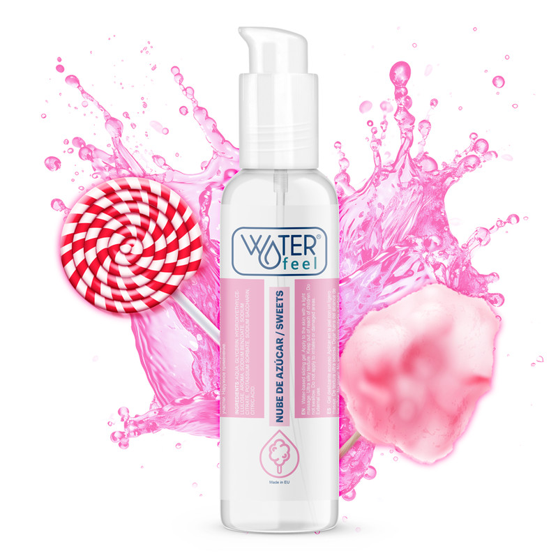 Lubrifiant Nuage De Sucre WATERFEEL gel intime doux flacon de 175 ml