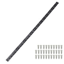Stainless Steel Piano Hinge 36 Inch x 1.2 Inch Continuous Hinge Black