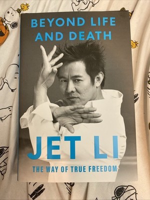 Jet Li Signed Beyond Life & Death Book-Photo & Video Proof 5/26 Barnes & Noble