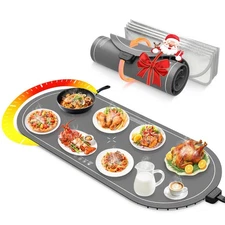 Food Warming Mats for Countertop Extra Large(XXL 36"x15"),Electric Heating Pa...