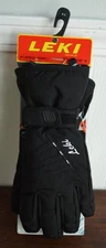 LEKI Lady’s Fever Trigger S Waterproof Ski Gloves Size 6.5 Black NWT