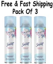 Secret POWDER FRESH 24HR Aerosol Antiperspirant Deodorant Spray 6oz, 3 Cans