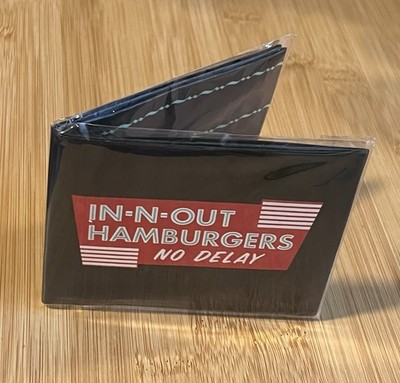 New In And Out Burger Tyvek Wallet Merch