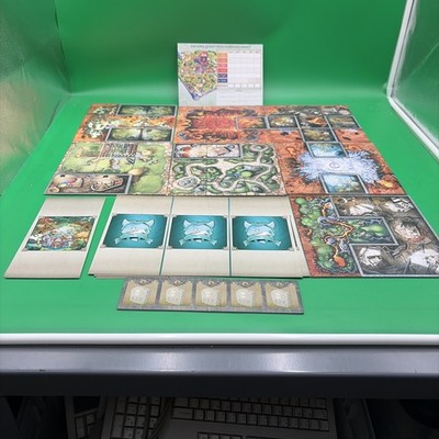 Arcadia Quest Game Board And Cards Replacement Parts, # 0520B