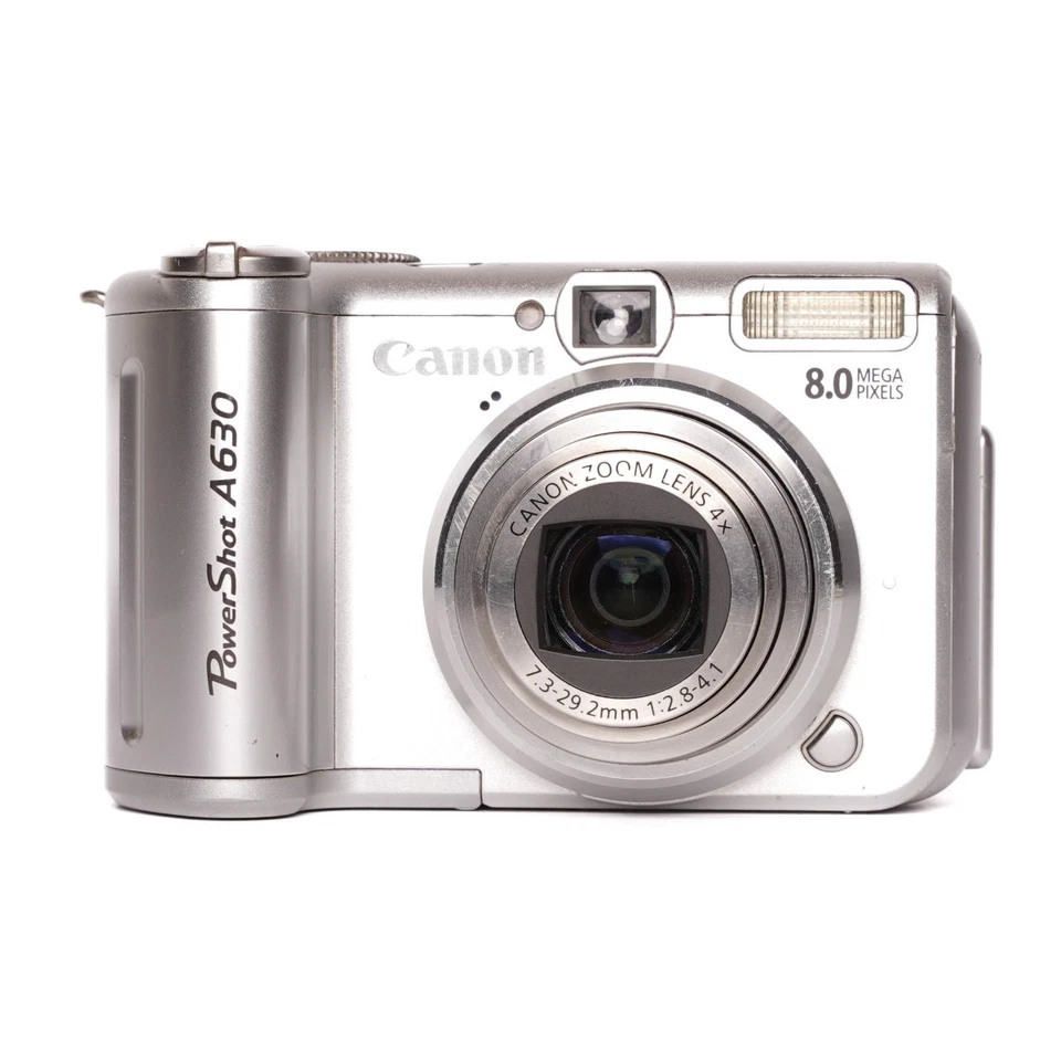 Canon PowerShot A630 8.0MP Digital Camera - Silver - FULLY FUNCTIONAL - Image 2 of 4