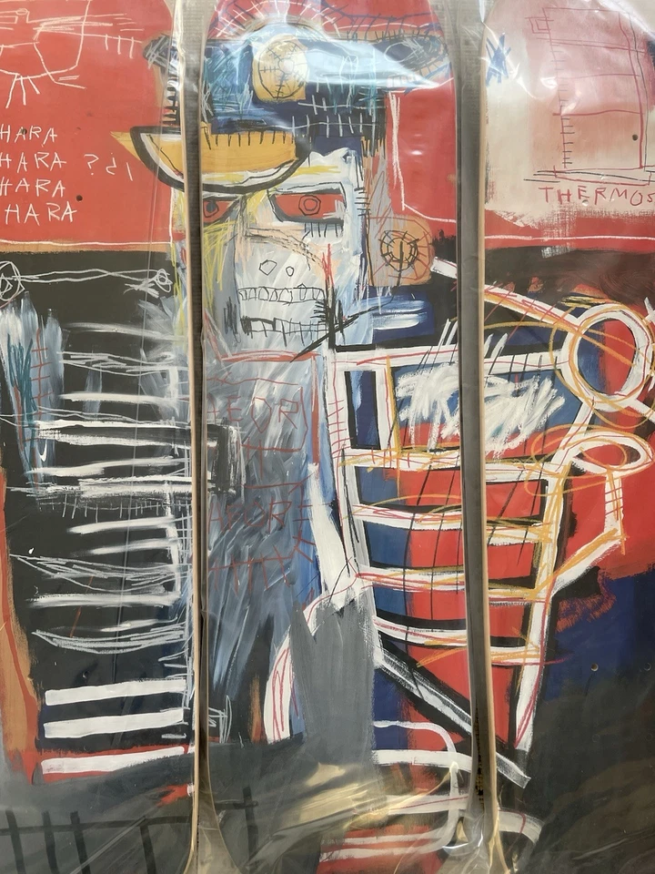 The Skateroom x Jean-Michel Basquiat "La Hara" Wall Decor - New - Image 3 of 4