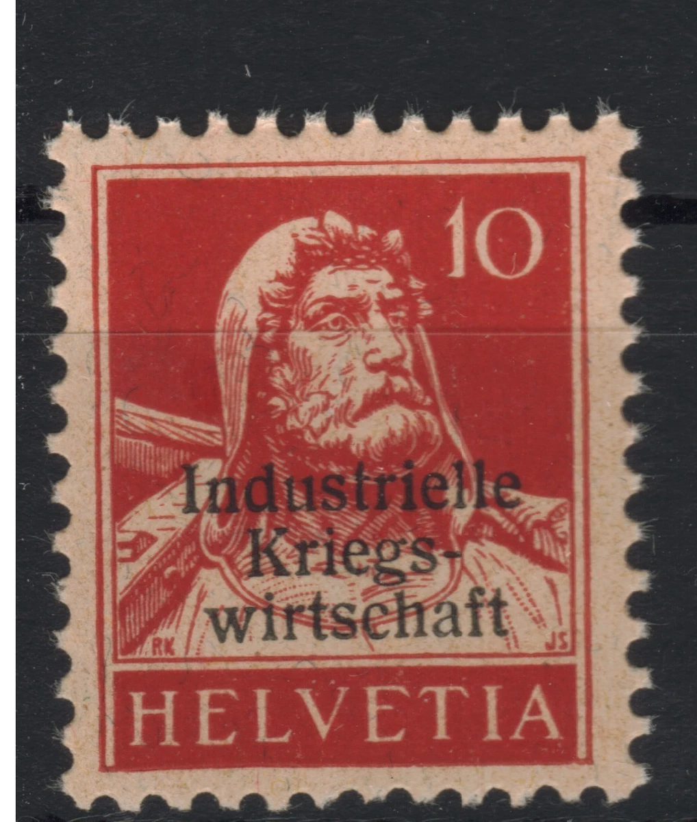 Schweiz Dienstmarken, IKW Kriegswirtschaft, MiNr 4I postfrisch (SBK2021=45CHF)
