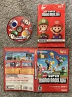 New Super Mario Bros. Wii (Nintendo Wii, 2009) - Complete Clean - Next Day Ship