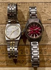 Pair Of  Vintage Seiko Watches For Parts/Repairs (May Just Need Batteries)