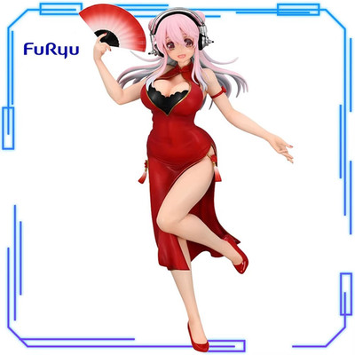 Figur Super Sonico China Kleid 21 cm FuRyu Trio-Try-iT Anime Manga