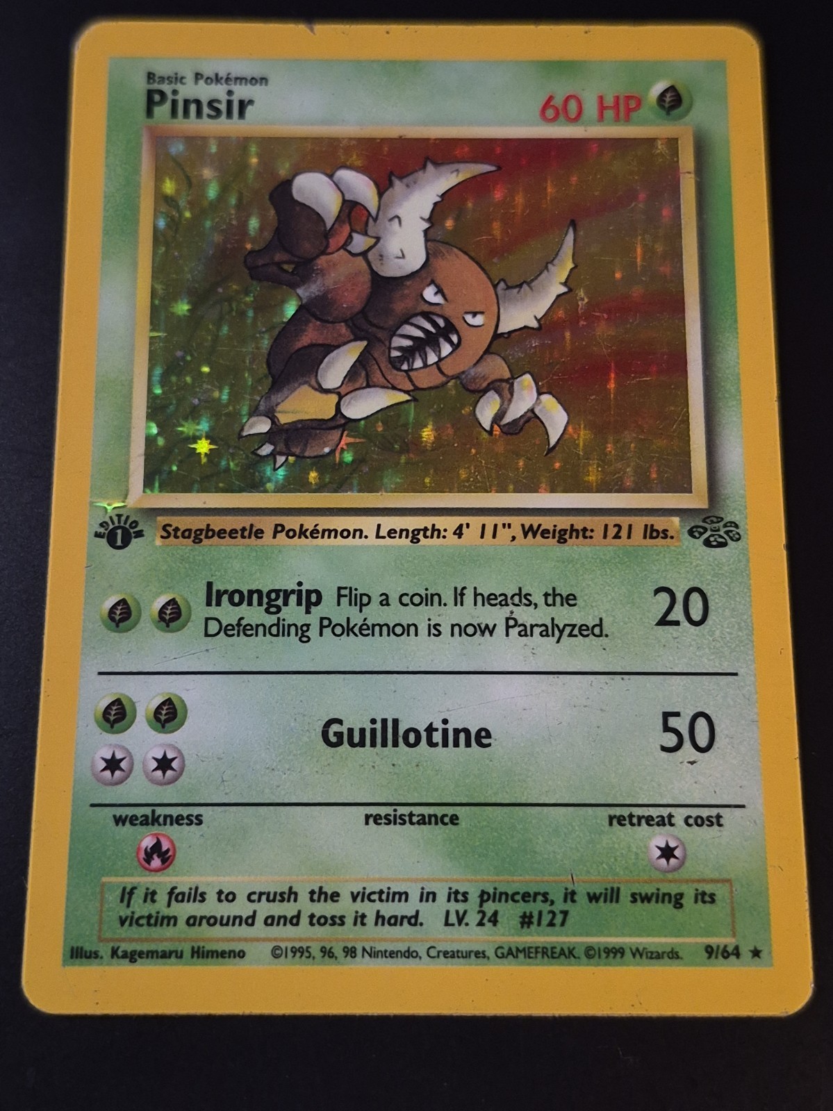 Pinsir 09/64 Jungle Holo - HP