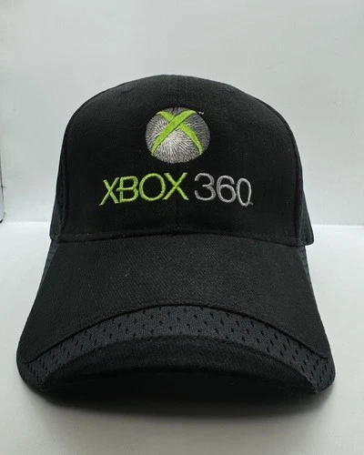Vintage Xbox 360 Promo Hat Microsoft Video Game Strapback Hat Adult Size