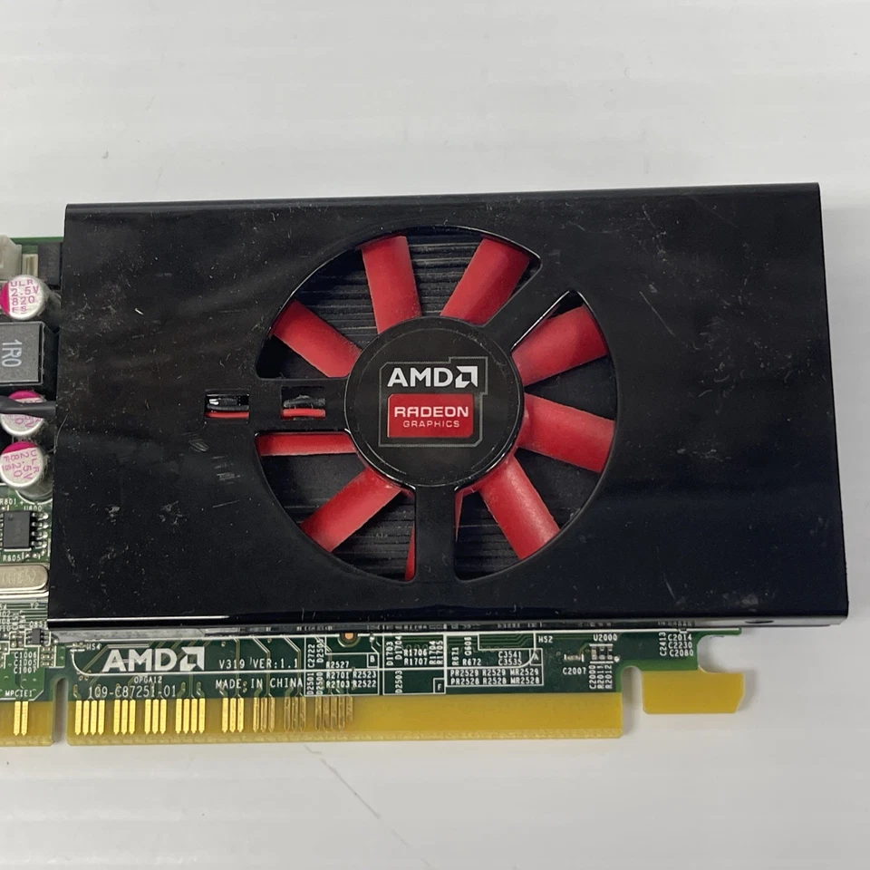 DELL 06HP90 E32-0404940-C24 AMD RADEON R7 350X Read** - Image 2 of 4