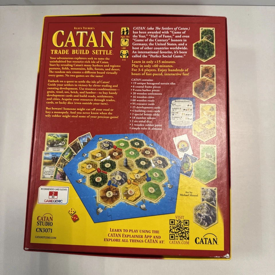 Catan Trade Build Settle + 1 paquete de extensión Foto 2 de 4