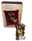 2004New Hallmark Kpsk Ornament Go Team Reindeer In Recliner Chair  Watching Game — photo 1
