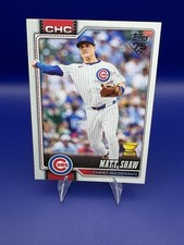 Matt Shaw All-Star Rookie Cup 2026 Topps Series 1 Baseball Card #27 Chicago Cubs