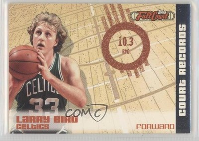 2006-07 Topps Full Court Records 195/1499 Larry Bird #CR1 HOF h3a