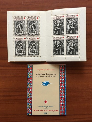 1961 Carnet Cruz Roja MNH