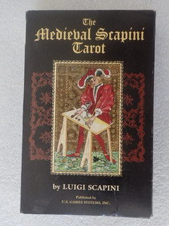 PREOWNED "THE MEDIEVAL SCRAPINI" TARROT CARDS BY LUIGI SCAPINI