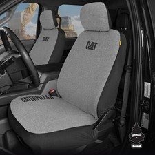 For Toyota Caterpillar Car Truck Seat Covers For Front Seats Grey Flex Cotton