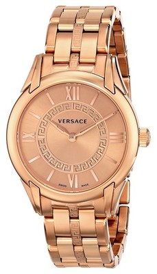 Versace Women's VFF040013 ''Dafne'' Rose Gold Ion-Plated Stainless Steel  Watch