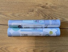 BNWT Mamas & papas 2 X  Wall Paper Border, Baby Nursery ‘roundabout’ blue Bear