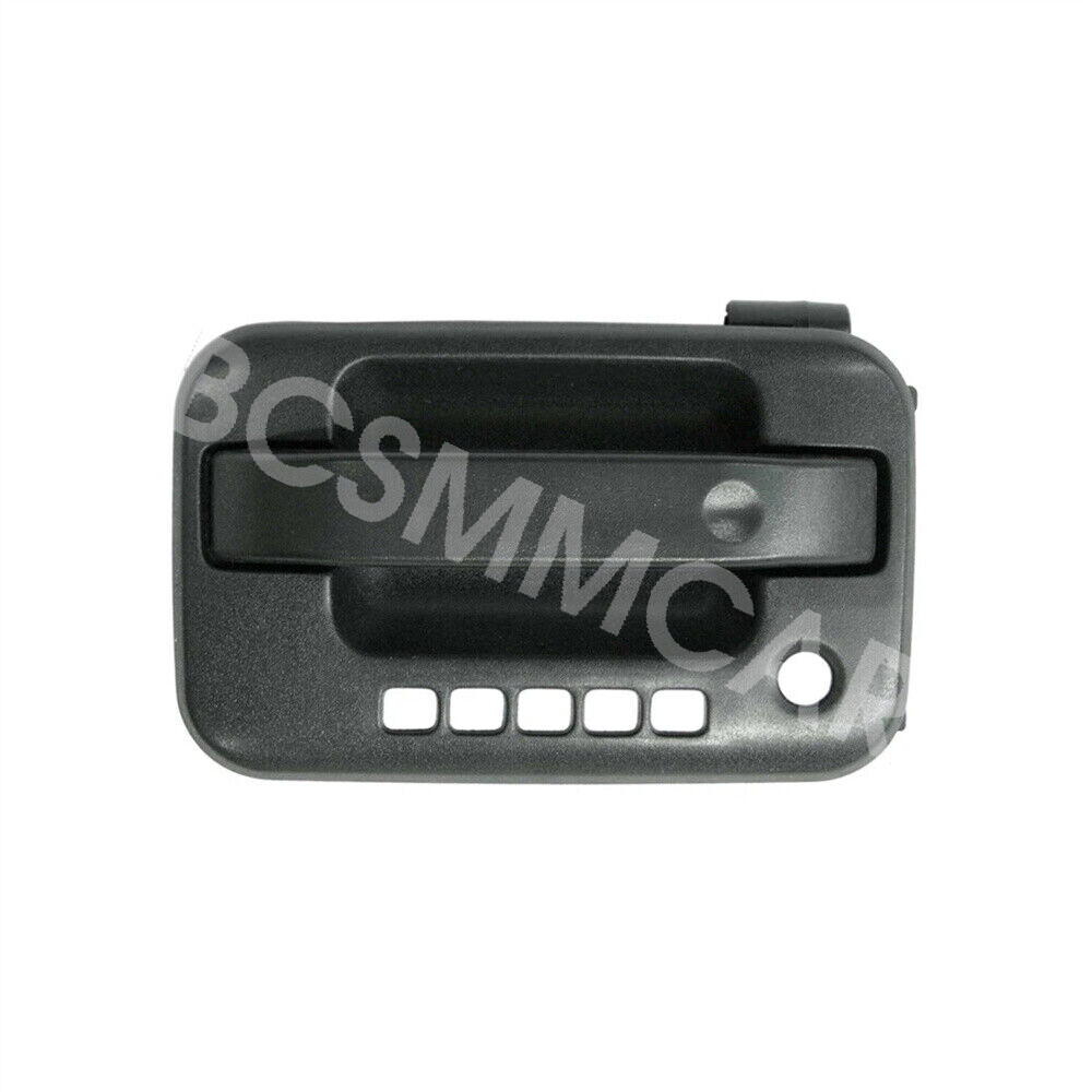 Front Right Door Handle For 2004-2014 Ford F-150 – Chrome Lever With Primed Bezel – No Key Hole, Direct Fit
