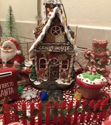 Lebkuchenmann Süßigkeitenhaus �� Candy Cane Lane Village �� 14 Teile 🍭🌲 - Bild 3 von 6