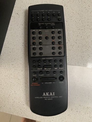AKAI COMPONENT REMOTE CONTROL STEREO SYSTEM - Picture 2 of 11