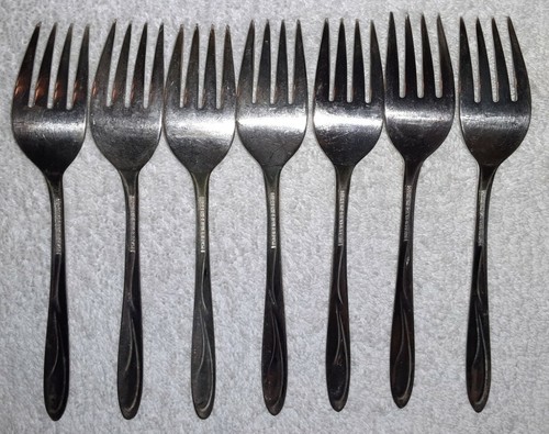 Queen's Fancy Silverplate 1962 INTERNATIONAL SILVERLot 44 Fork Spoon Knives - Picture 10 of 12