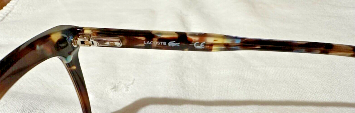 Lacoste L2884 214 Blue Brown Tortoise Authentic Eyeglasses L2884 Eyeglasses - Lacoste Authorized Retailer | coolframes  main image 2