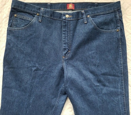 Wrangler 36 MWZ Slim Fit Blue Jeans Men 