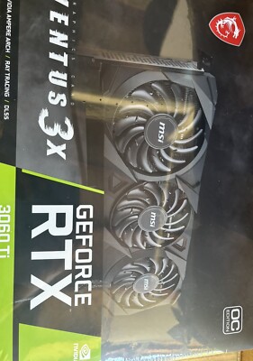 MSI GPU GeForce RTX 3060 Ti Ventus 3X OC 8GB LHR GDDR6