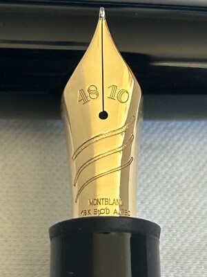 Montblanc Meisterstuck 149 Calligraphy, Curved Nib-Mint | eBay