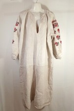 Ukrainian Vyshyvanka Vintage Dress Woman Clothing Ukraine Old Clothes Rare