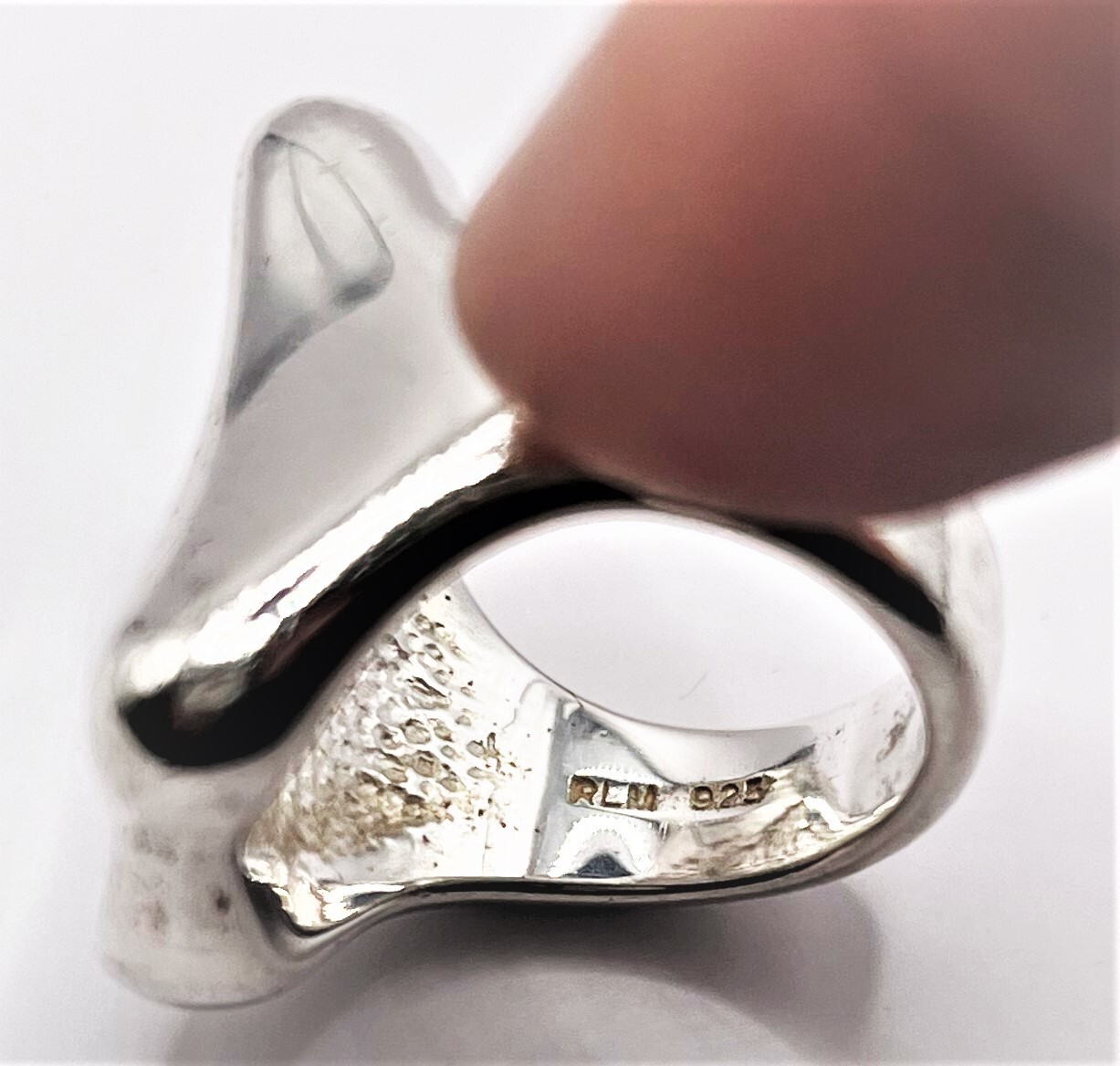 HEAVY 18 GRAMS SOLID SIZE 5.75 RECTANGLE TYPE RLM… - image 3