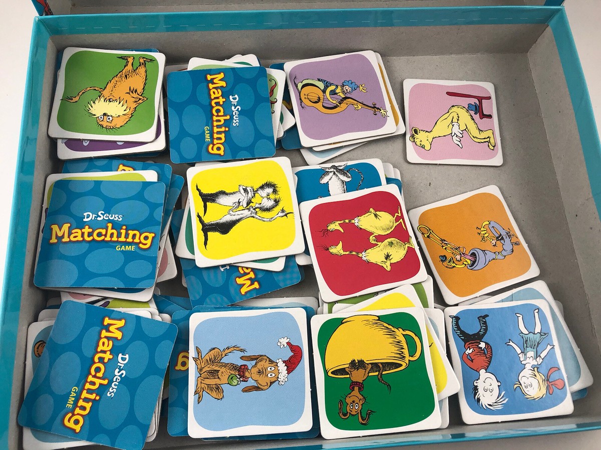 Wonder Forge Dr. Seuss Matching Game For Boys & Girls Age 3 & Up