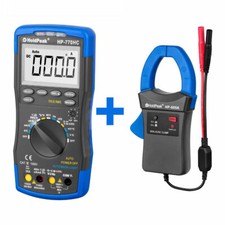 Digital Multimeter 6000C TrueRMS NCV Auto Range Tester 45mm 600A Clamp Meter