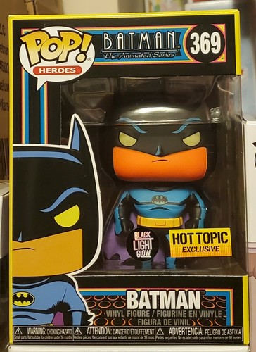 Funko Pop! Batman Black Light Glow Hot 