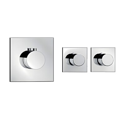 Rubinetto Miscelatore Cucina Bagno Lavabo Vasca Due Manopole In Acciaio Cromato Comprensivo Di Piletta Kit Installazione 16 5 Cm Maka 91991044 - 7