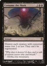 Consume the Meek [Rise of the Eldrazi] Magic MTG