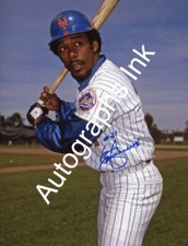 Elliott Maddox autographed 8x10  New York Mets Private Signing #4