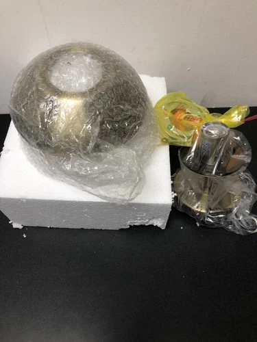 Golden Lighting Dixon 8" Wide Semi-Flush Globe Ceiling Fixture with Frosted Glas - Picture 1 of 3